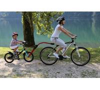 BARRA TRAINO BICI BIMBO BARRA GANCIO PER BICI BIMBO TRAIL ANGEL ROSSO COD 304/R
