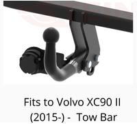 Barra Traino Per Volvo XC90 II (2015-) No Elettrici Steinhof V305 Posteriore