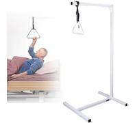 Barra trapezio per letto - Assistenza medica di sollevamento per anziani, guida di supporto per la mobilità del letto d'ospedale, supporto in piedi per un facile accesso e indipendenza