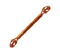 Barra Trasversale Asta Supporto Per Telefono Cellulare Con Manubrio Estes Modifica Della Motocicletta Barra Bilanciamento Regolabile(Orange)