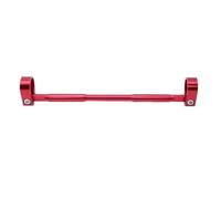 Barra trasversale del manubrio della motocicletta rinforzata, parti modificabili spesse Barra Manubrio Moto(Red)