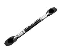 Barra Trasversale Di Bilanciamento Del Manubrio Della Motocicletta, Asta Regolabile Multifunzionale Per 2,2 Cm/0,86 Pollici Barra Manubrio Moto(Black)