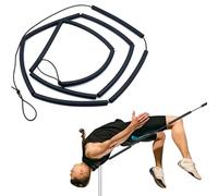Barra trasversale elastica in schiuma, lunga 2,5 m, barra trasversale elastica per la salto, per scuola, casa, salto, pista, pratica ginnastica