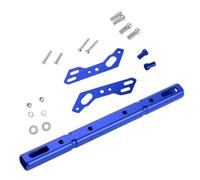 Barra trasversale per moto, manubrio 22,5 cm / 8,86" manubrio blu, 1 set