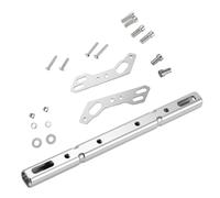 Barra trasversale per motocicletta, manubrio 22,5 cm / 8,86" manubrio argento