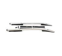 Barra Trasversale Portapacchi Per Mitsubishi L200 Per Triton 2007-2024 Roof Rack Rails Bar Portapacchi Bar Per Parte Superiore Per Cross Bar Rack Rail Scatole Carico Alluminio Portapacchi(D'argento)
