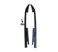 Barra Trasversale Portapacchi Per Mitsubishi Per Triton L200 2007-2022 Barre Portatutto In Acciaio Ricambi Auto Esterne Bagagli(Nero)