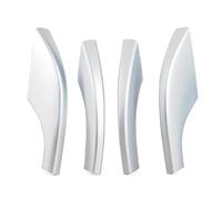 Barra Trasversale Portapacchi Per VW Per CROSS Per POLO 2007 2008 2009 2010 2011 Barra Di Copertura Del Portapacchi Terminale Guscio Protezione Per Bagagli