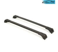 BARRA TRASVERSALE PORTAPACCHI SUPERIORE ALLUMINIO BMW X5 NERO BLOCCABILE 2007...