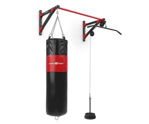 Barra trazioni Multifunzione con Pulley e Gancio da Sacco Boxe