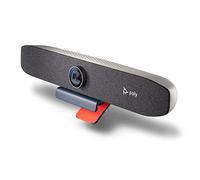 Barra video personale Poly Studio P15 (Plantronics) - 4K - Barra all-in-one - Videocamera, microfoni e altoparlante - Audio e video di qualità superiore - Certificazione per Zoom e Microsoft Teams