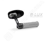 Barracuda 2 Specchi Retrovisori SKIN-R BAR END B-LUX Universali Omologati Nero
