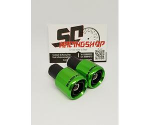BARRACUDA CONTRAPPESI BILANCIERI UNIVERSALI MOTO ALLUMINIO VERDE YAMAHA