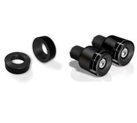 BARRACUDA CONTRAPPESI UNIVERSALI B LUX NERO ADATTATORE KAWASAKI Z 650