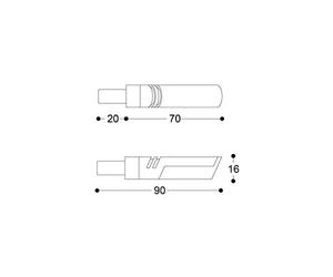 BARRACUDA COPPIA FRECCE IDEA B-LUX MOTO VERDE