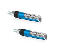 BARRACUDA COPPIA FRECCE IDEA B-LUX OMOLOGATE BLU MOTO KAWASAKI Z 1000