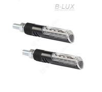 BARRACUDA COPPIA FRECCE IDEA B-LUX OMOLOGATE NERO MOTO TRIUMPH STREET TWIN