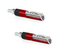 BARRACUDA COPPIA FRECCE IDEA B-LUX OMOLOGATE ROSSO MOTO DUCATI MONSTER