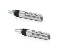 BARRACUDA COPPIA FRECCE IDEA B-LUX OMOLOGATE SILVER MOTO HONDA NC 700-750 X