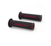 Barracuda coppia manopole basic racing grips nero-rossa 120mm