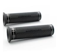 BARRACUDA COPPIA MANOPOLE UNIVERSALI BASIC RING GOMMA ALLUMINIO HONDA SH FORZA