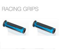 BARRACUDA COPPIA MANOPOLE UNIVERSALI RACING 120mm QUALITY GRIPS BLU BLUE