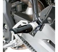 BARRACUDA COPPIA PEDANE PEDALINE PASSEGGERO NERO SUZUKI GSX-R 600 2008-2009