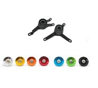 BARRACUDA COPPIA TAMPONI PARATELAIO CARENA HONDA CBR 1000 RR 2017-2019 + INSERTI