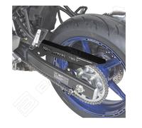 BARRACUDA copricatena in alluminio anodizzato nero per Suzuki SV 650 2020 2021