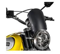 BARRACUDA cupolino CLASSIC in Alluminio Nero per Ducati Scrambler 800 2020 2021