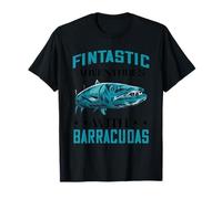 Barracuda Fishing Fantastica Avventura Barracuda Fish Lover Maglietta
