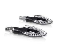 Barracuda Coppia frecce LED Freccia N1001/X Universali Omologate Nere per moto