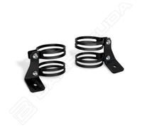 BARRACUDA COPPIA PEDANE PEDALINE PASSEGGERO NERO HONDA HORNET 750 2023
