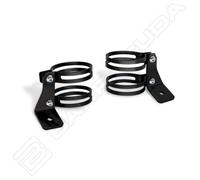 BARRACUDA COPPIA PEDANE PEDALINE PASSEGGERO NERO HONDA HORNET 750 2023