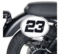 Barracuda Kit Completo Tabella Portanumero per Moto Guzzi V7 II
