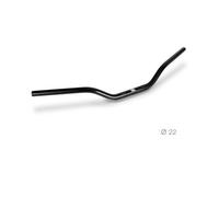 BARRACUDA MANUBRIO UNIVERSALE RACING 22/22 MOTO OMOLOGATO ERGAL NERO