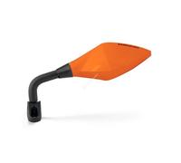 BARRACUDA MOTO COPPIA SPECCHI RETROVISORI RACE CARENATE UNIVERSALE ARANCIO