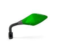 BARRACUDA MOTO COPPIA SPECCHI RETROVISORI RACE CARENATE UNIVERSALE VERDE GREEN