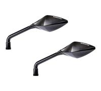 Barracuda moto coppia specchi retrovisori STREET neri attacco 10mm
