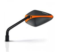 BARRACUDA MOTO COPPIA SPECCHI RETROVISORI X-VERSION OMOLOGATI INSERTO ARANCIO