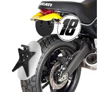 Barracuda PARAFANGO Alluminio Anodizzato per Ducati Scrambler dal 2014 al 2022
