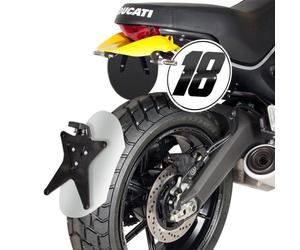Barracuda PARAFANGO Alluminio Anodizzato per Ducati Scrambler dal 2014 al 2022