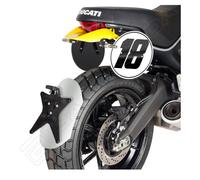 BARRACUDA parafango posteriore in alluminio per Ducati Scrambler 800 2018 2019