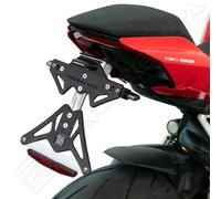 Barracuda porta targa moto Ducati Streetfighter v2 v4 regolabile