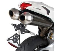 Barracuda PORTATARGA ALLUMINIO RECLINABILE Per Ducati 1198