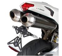BARRACUDA PORTATARGA ALLUMINIO REGOLABILE DUCATI 848 - 1098 - 1198