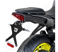 BARRACUDA PORTATARGA ALLUMINIO REGOLABILE RECLINABILE YAMAHA MT-07 2018-2019