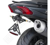 BARRACUDA PORTATARGA ALLUMINIO REGOLABILE YAMAHA T-MAX 530 2017-2019+ LUCE + CAT