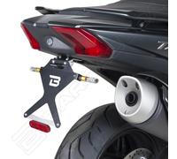 BARRACUDA PORTATARGA ALLUMINIO REGOLABILE YAMAHA T-MAX 530 2019 LUCE TARGA