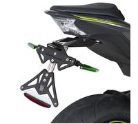 BARRACUDA PORTATARGA ALLUMINIO x FRECCE OEM KAWASAKI Z 900 2017-2024 + LUCE